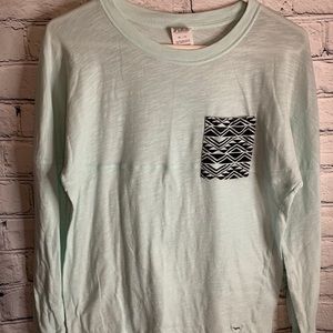 PINK Aztec print pocket